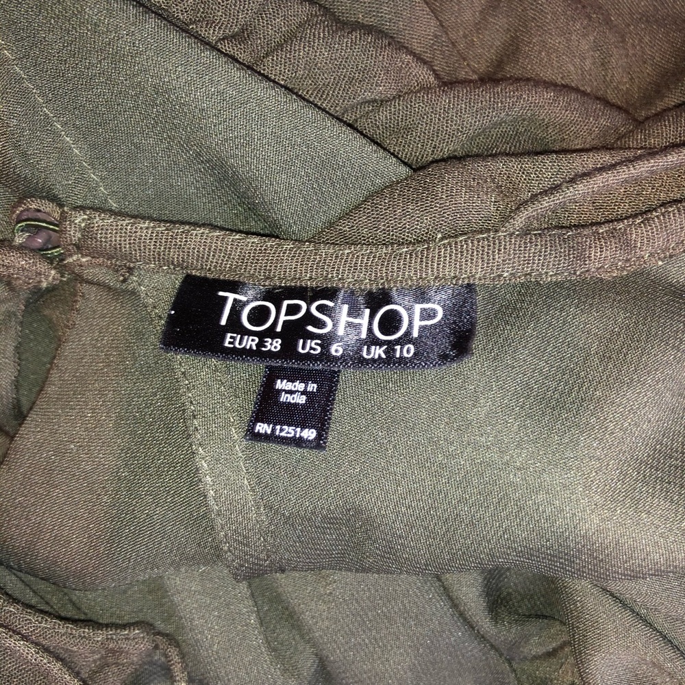 Topshop Ruffle Dress - Picture 6 of 6